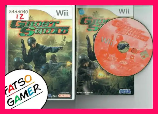Ghost Squad Wii S4AA040 - FatsoGamer