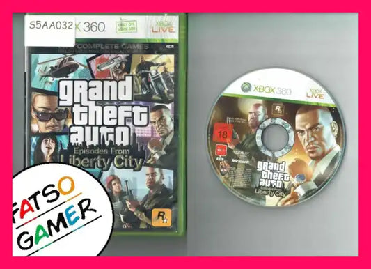 Grand Theft Auto Episodes from Liberty City Xbox 360 - FatsoGamer