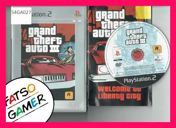 Grand Theft Auto III PS2 - FatsoGamer