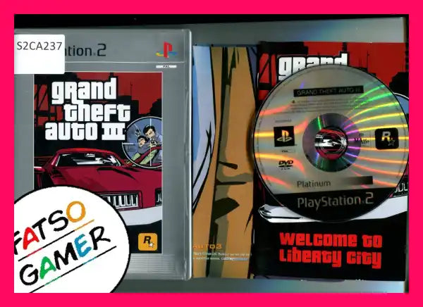 Grand Theft Auto III PS2 - FatsoGamer