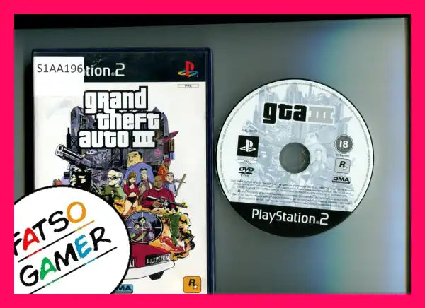 Grand Theft Auto III PS2 - FatsoGamer