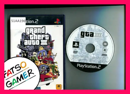 Grand Theft Auto III PS2 - FatsoGamer