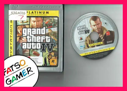 Grand Theft Auto IV PS3 - FatsoGamer