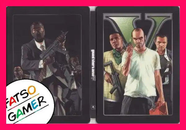 Grand Theft Auto V Gta 5 Steelbook Edition Ps3 Video Games