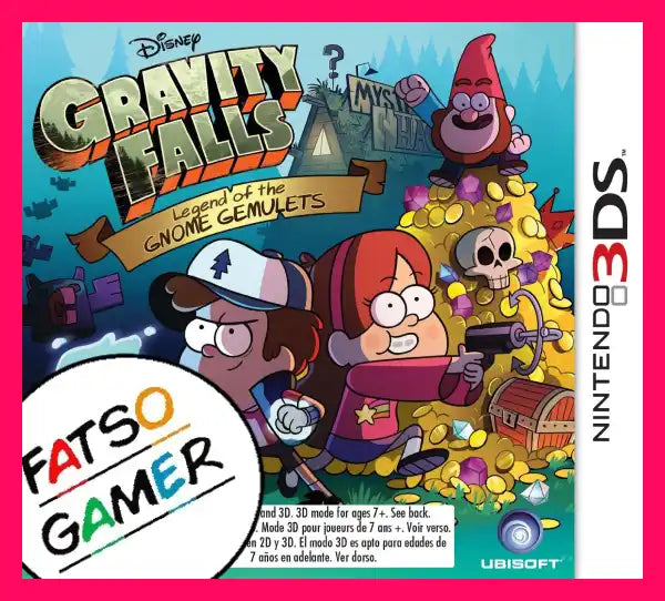 Gravity Falls Legend Of The Gnome Gemulets 3DS - Video Games