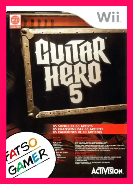 Guitar Hero 5 WII - Video Games