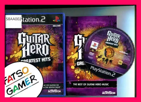 Guitar Hero Greatest Hits PS2 - FatsoGamer