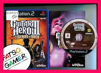 Guitar Hero III Legends of Rock PS2 - FatsoGamer