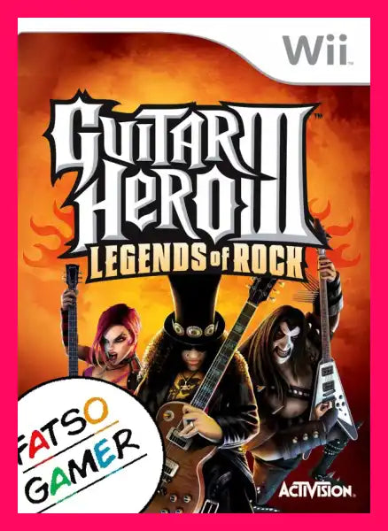 Guitar Hero III Legends of Rock Wii - Video Games