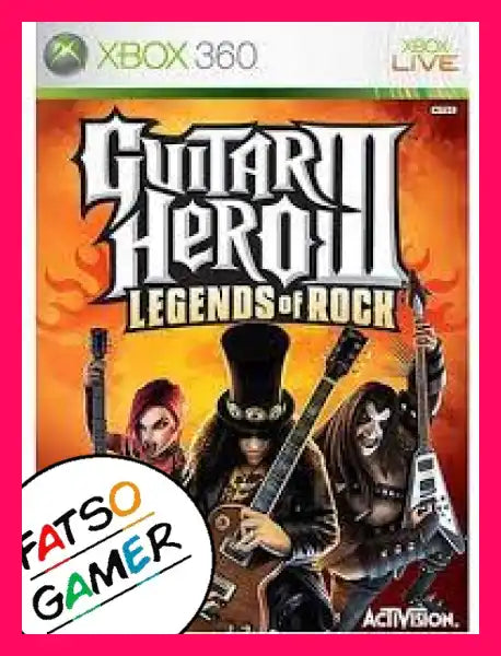 Guitar Hero Iii Legends Of Rock Xbox 360 Video Games