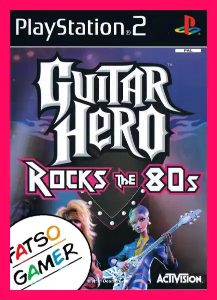 Guitar Hero Rocks The 80S Ps2 Video Games