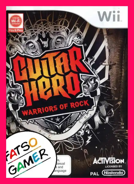 Guitar Hero Warriors of Rock WII - Video Games