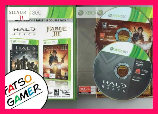 Double jeux XBOX 360 - HALO REACH et FABLE III Double jeux XBOX 360 - HALO REACH et FABLE III
