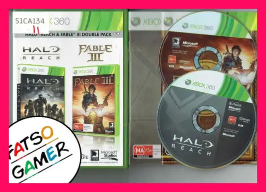 Halo Reach and Fable III Double Pack Xbox 360 S1CA134 - FatsoGamer