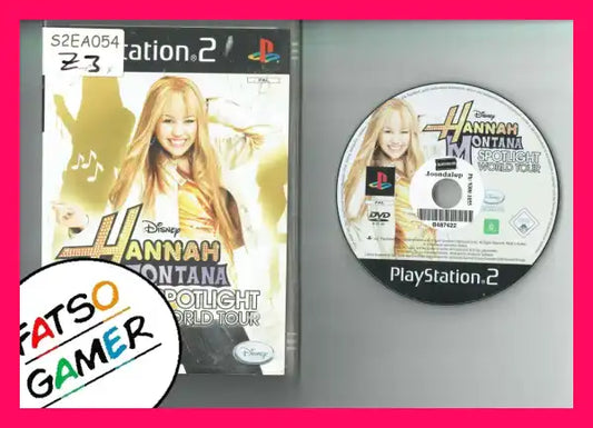 Hannah Montana Spotlight World Tour PS2 - FatsoGamer