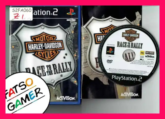 Harley Davidson Motor Cycles Race to the Rally PS2 - FatsoGamer
