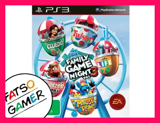 Hasbro Family Game Night Vol 3 Ps3 Video Games