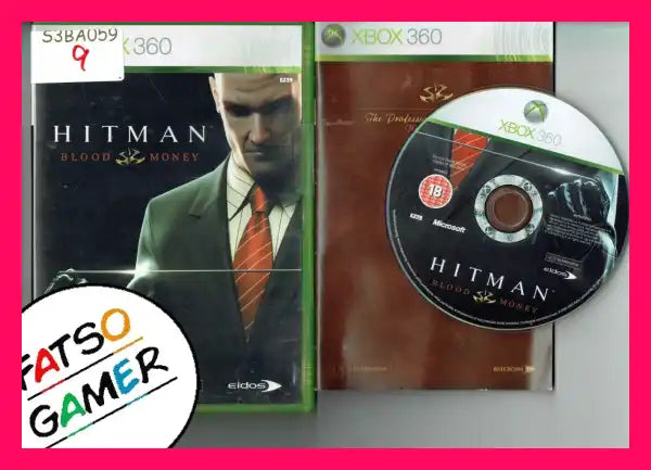 Hitman Blood Money Xbox 360 S3BA059 - FatsoGamer