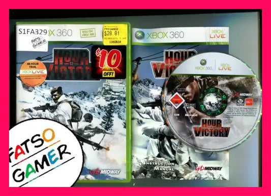 Hour of Victory Xbox 360 - FatsoGamer