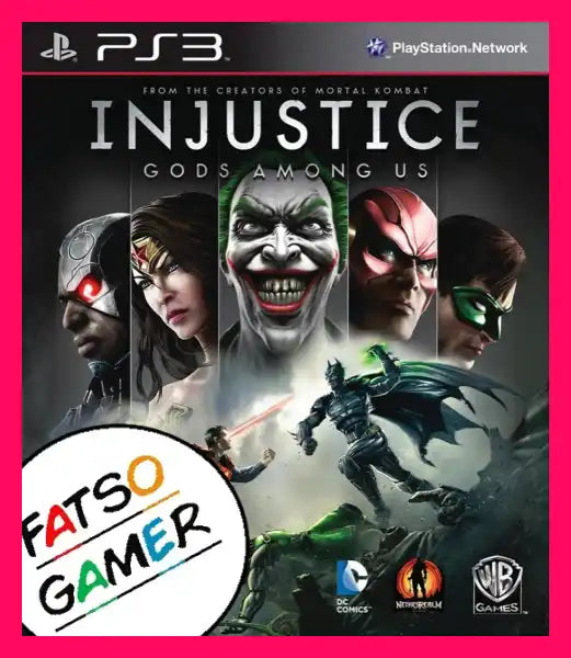 Injustice Gods Among Us PS3 - Video Games