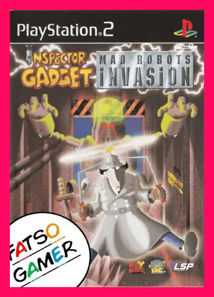 Inspector Gadget Mad Robots Invasion Ps2 Video Games