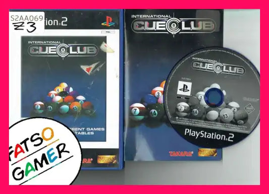 International Cue Club PS2 - FatsoGamer