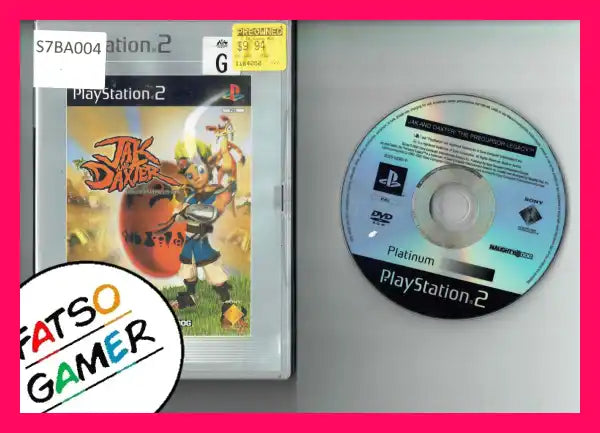 Jak and Daxter The Precursor Legacy PS2 - FatsoGamer
