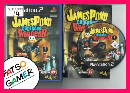 James Pond Codename Robocod PS2 S1BA033 - FatsoGamer