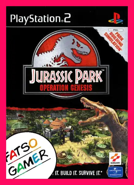 Jurassic Park Operation Genesis Ps2 Video Games