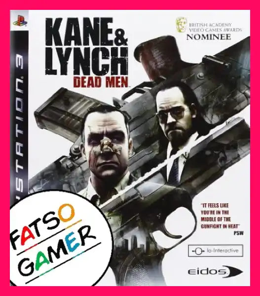 Kane & Lynch Dead Men Ps3 Video Games