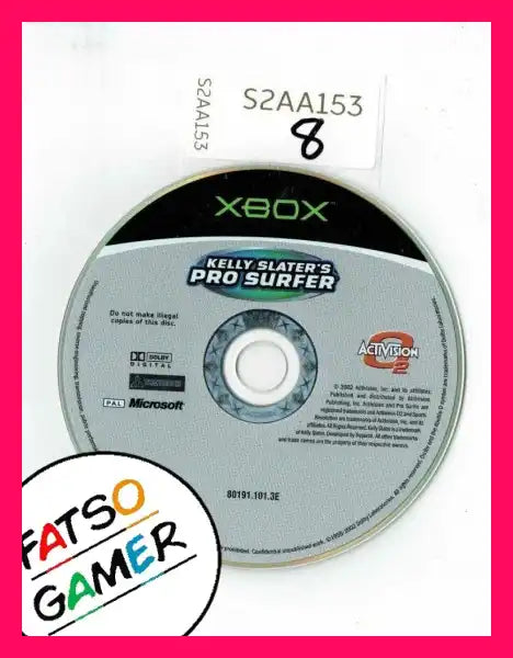 Kelly Slater Pro Slater DISC ONLY Xbox S2AA153 - FatsoGamer
