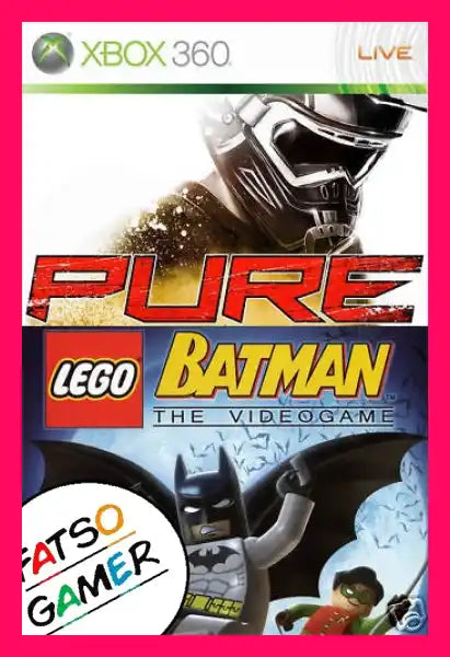 Lego Batman & Pure Double Pack Xbox 360 - Video Games