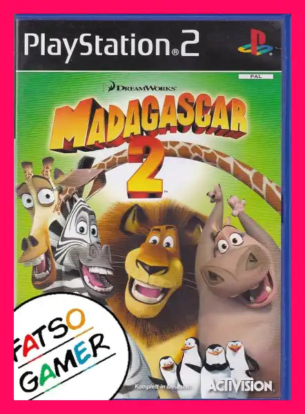 Madagascar Escape 2 Africa Ps2 Video Games