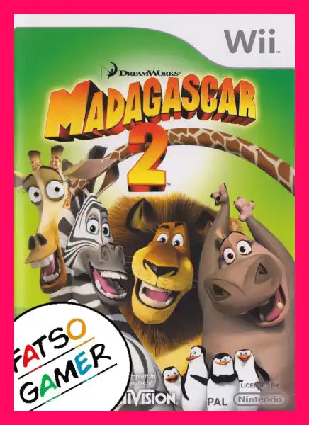 Madagascar Escape 2 Africa Wii Video Games