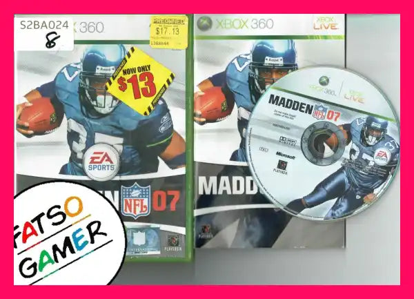 Madden 07 Xbox 360 S2BA024 - FatsoGamer