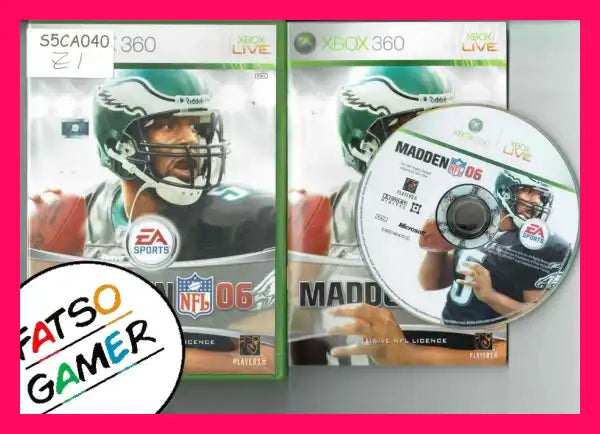 Madden NFL 06 Xbox 360 S5CA040 - FatsoGamer