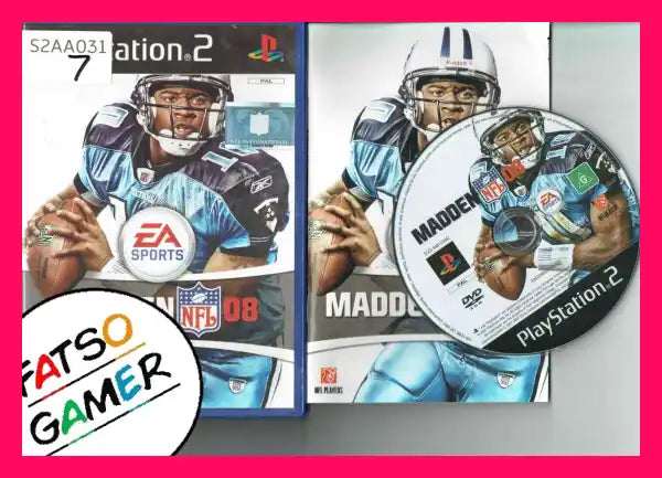 Madden NFL 08 PS2 S2AA031 - FatsoGamer