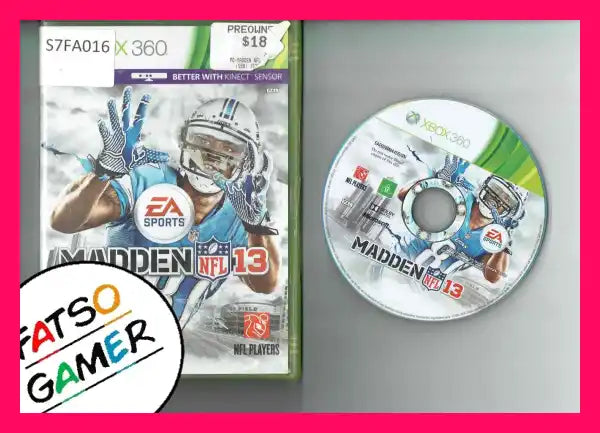 Madden NFL 13 Xbox 360 S3FA038 - FatsoGamer