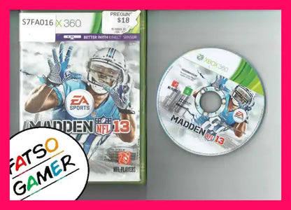 Madden NFL 13 Xbox 360 S3FA038 - FatsoGamer