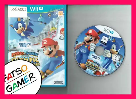 Mario & Sonic at the Olympic Winter Games Sochi 2014 Wii U S6GA001 - FatsoGamer