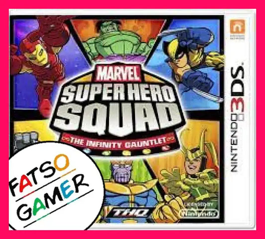 Marvel Super Hero Squad The Infinity Gauntlet 3Ds Video Games