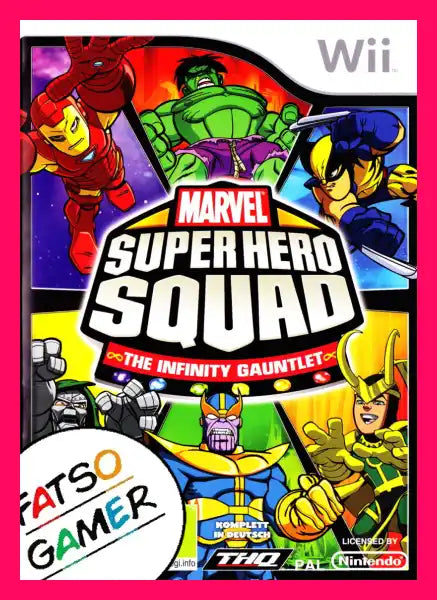 Marvel Super Hero Squad The Infinity Gauntlet Wii Video Games
