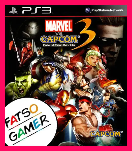 Marvel Vs Capcom 3 Fate Of The Two Worlds Ps3 Video Games