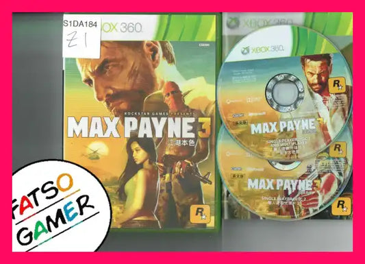 Max Payne 3 Xbox 360 - FatsoGamer