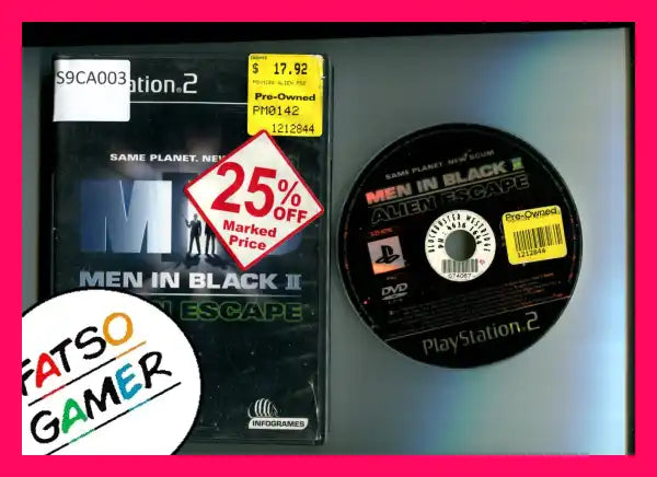 Games - PS2 Men In Black II Alien Escape / As New for sale in Games - PS2 Men In Black II Alien Escape / As New for sale in