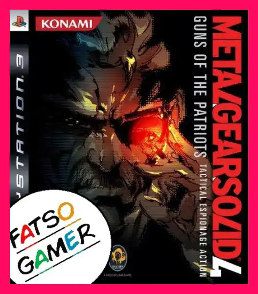 Metal Gear Solid 4 PS3 - Video Games