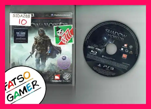 Middle Earth Shadow of Mordor PS3 - FatsoGamer