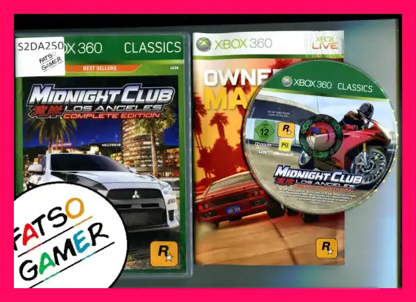 Midnight Club Los Angeles Complete Edition Xbox 360 - FatsoGamer