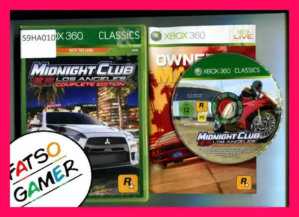 Midnight Club Los Angeles Complete Edition Xbox 360 - FatsoGamer