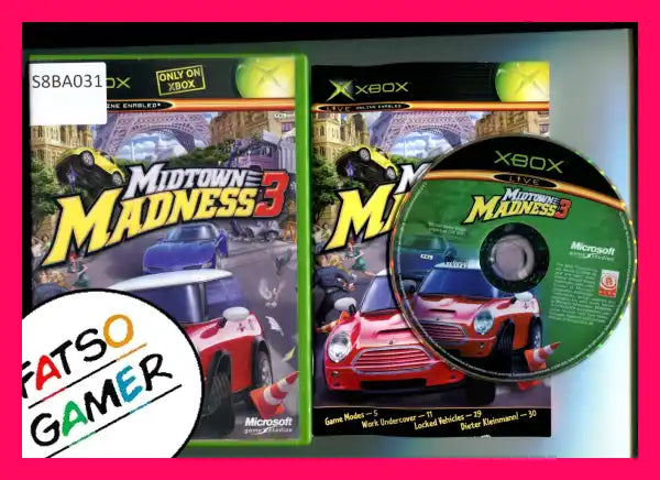 Midtown Madness 3 Xbox - FatsoGamer